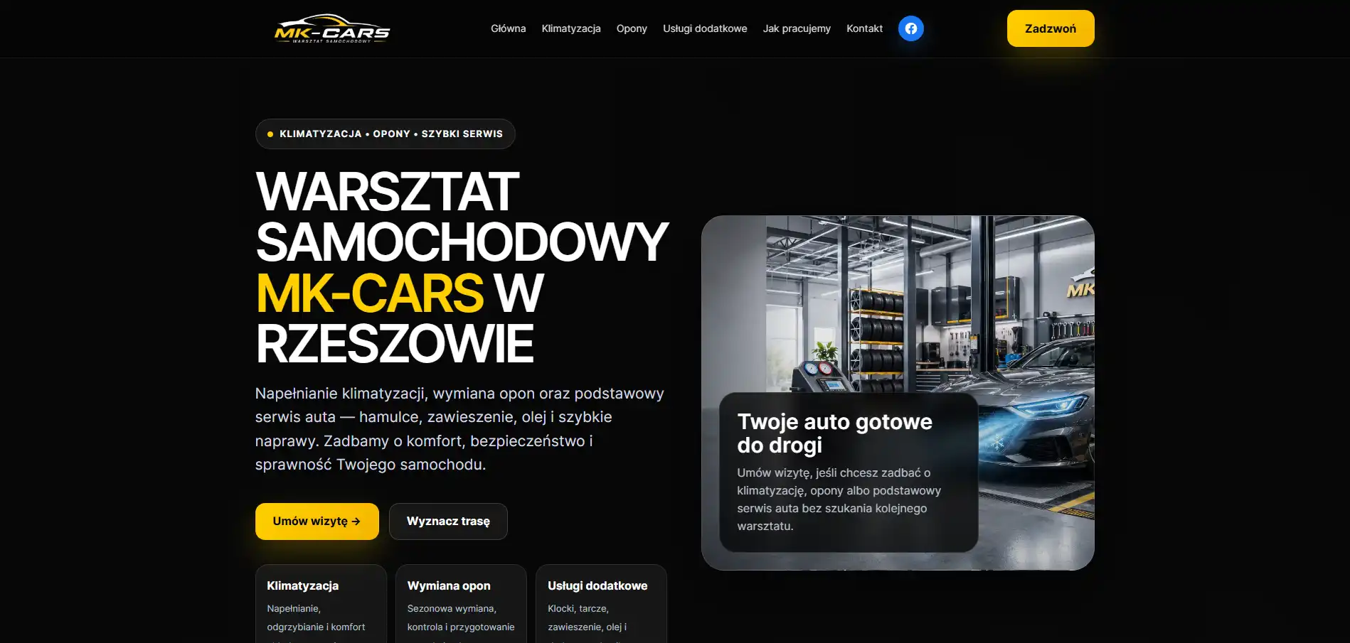 Nowa realizacja strony internetowej wykonanej na WordPress
